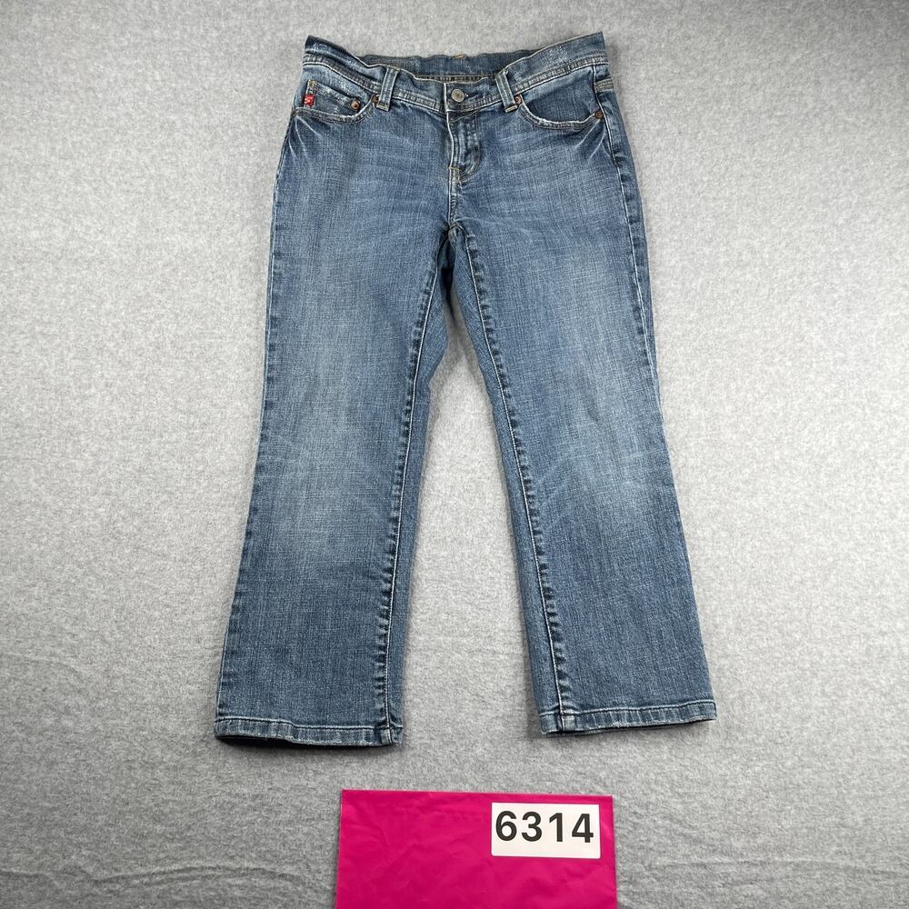 Seven7 Denim Jeans Blue Distressed Casual Womens Size 26